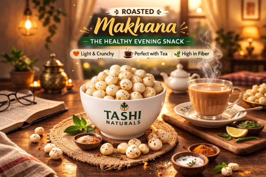 tashi naturals makhana roasted makhana snacks
