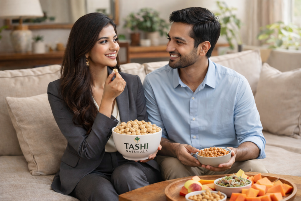 healthy indian snacks tashi naturals 1