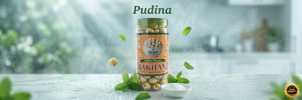 pudina tashi naturals banner